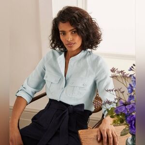Boden Dolores Linen Shirt